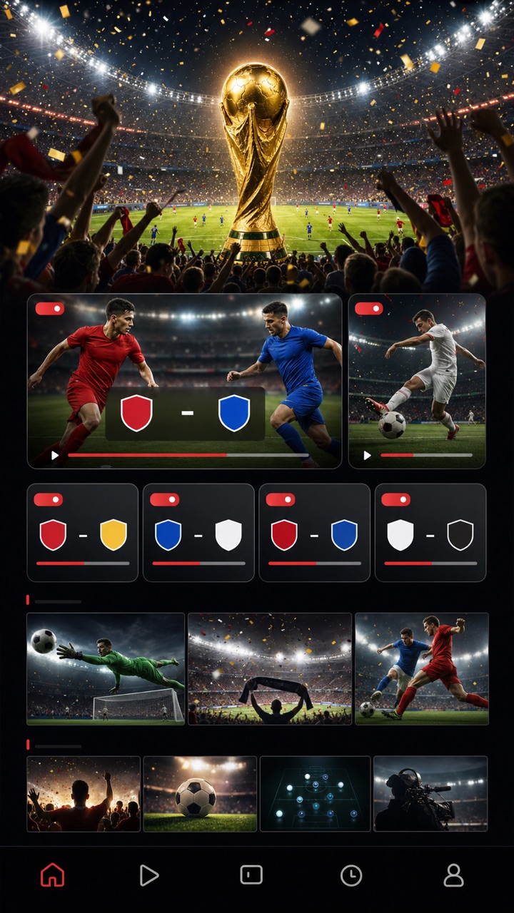 Sports screen
